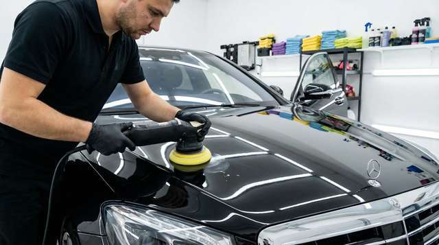 18摸修车视频 - 汽车美容抛光视频教程